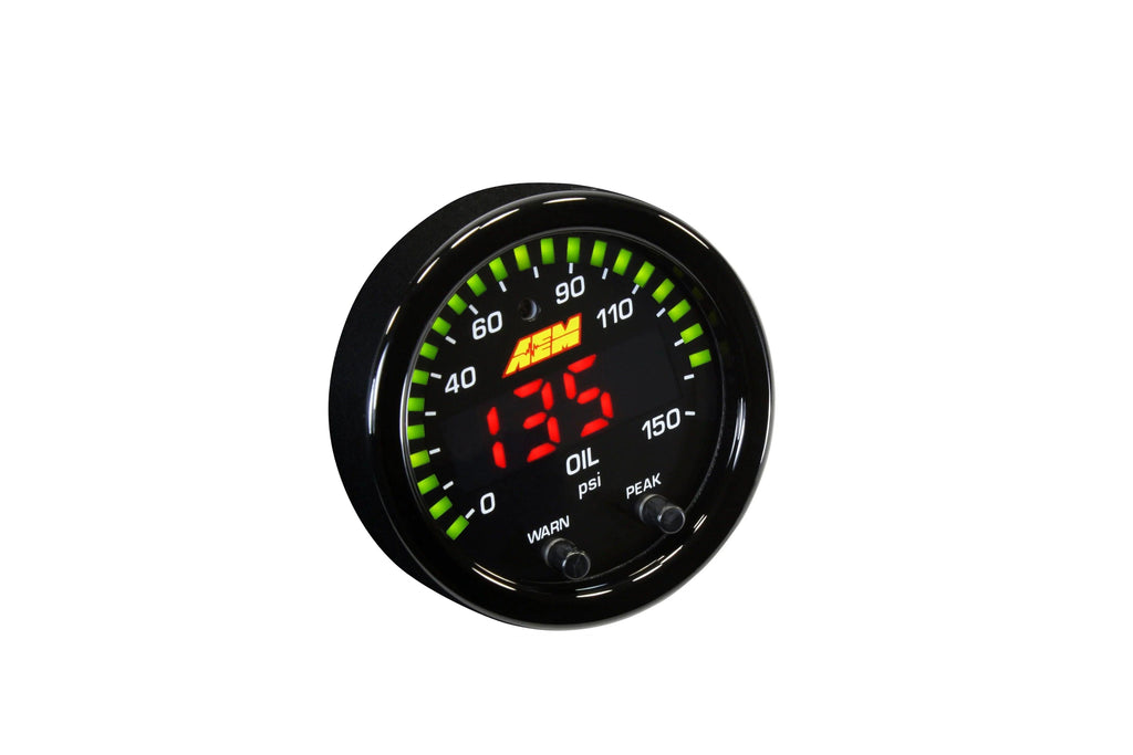 AEM X-Series Oil Pressure 0-150psi/0-10bar-30-0307 - Rzcrewgarage