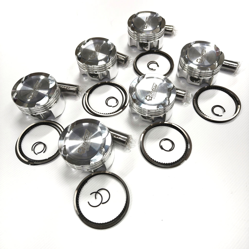 Rzcrew Racing - Forged Pistons 90.5mm - 8:5 to 15:0 Compression Ratio - Honda - C30A