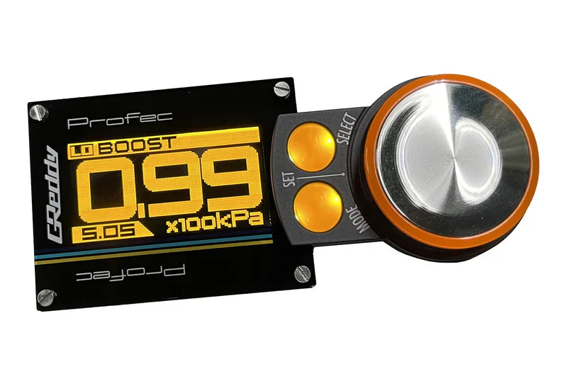 Greddy - Profec Electronic Boost Controller (8-Bar boost reading) Amber (OLED)-15500221 - RZCrewGarage