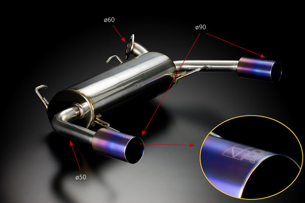 Toda Racing Rear Muffler - ZC31S - 18100-ZC3-100 - RZCrewGarage