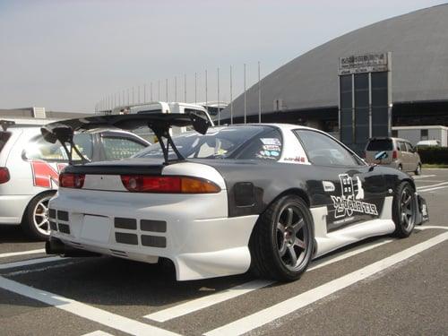 Pit Road M - Rear Wide Fender (FRP or Carbon) - Mitsubishi - GTO Z15A/Z16A - FRP PRM-WRF-FRP - Rzcrew Garage