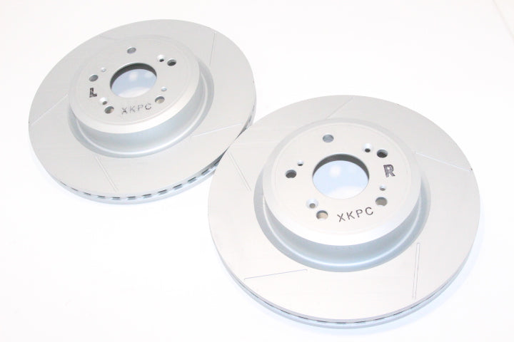 Mugen - Front Slotted Brake Rotors Fit-Jazz GR1 - 45250-XNN-K0S0 - Rzcrewgarage