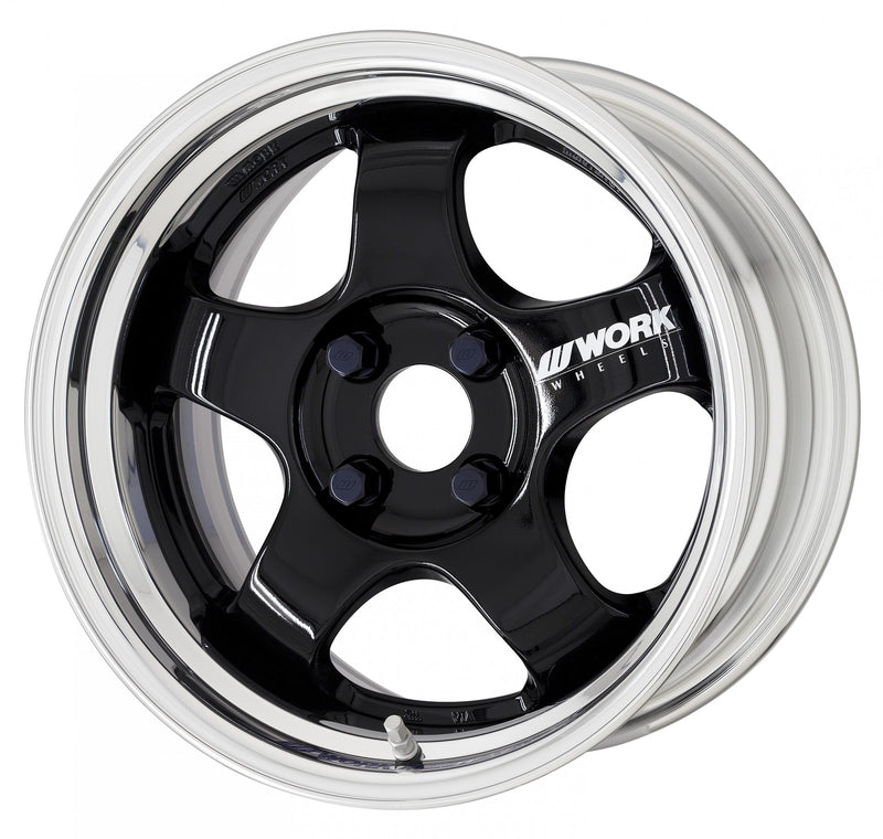 Work Wheels Meister S1 2PC (Adisk) - WORK-MS12PC(D-155100-7555BLK-JP1