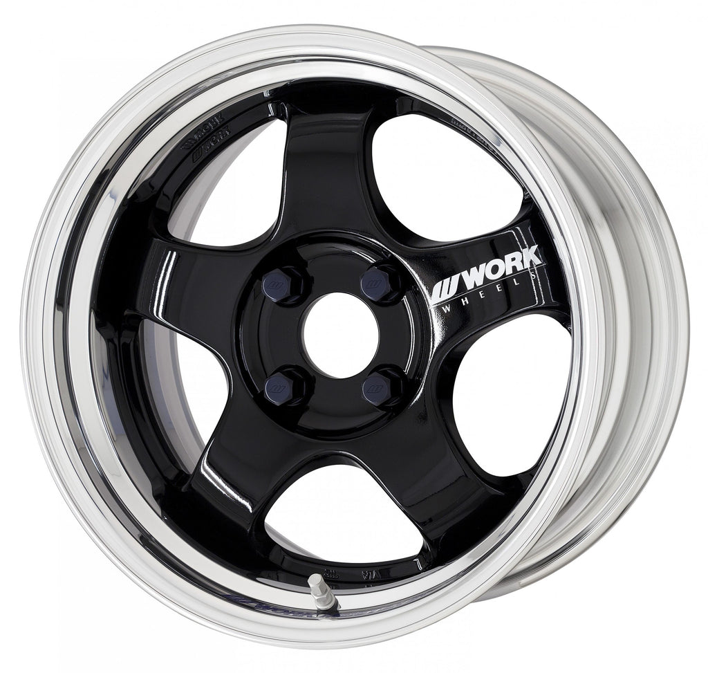 Work Wheels Meister S1 2PC (Adisk) - WORK-MS12PC(D-1541143-861BLK-JP1