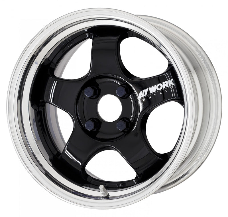 Work Wheels Meister S1 2PC (Adisk) - WORK-MS12PC(D-1541143-861BLK-JP1