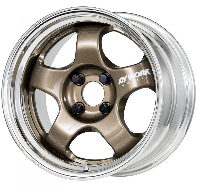 Work Wheels Meister S1 2PC (Rdisk) - WORK-MS12PC(D-154100-8557HPG-JP1