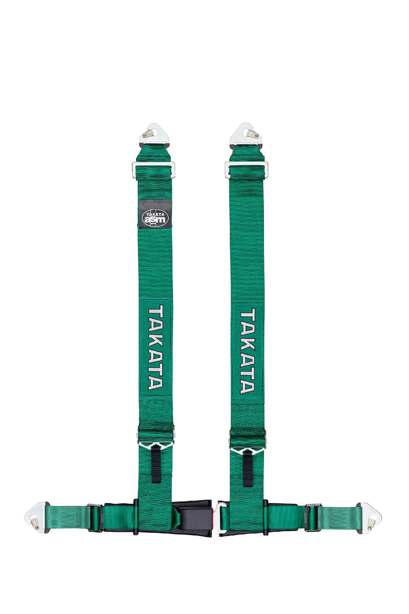 TAKATA Drift III Snap On Harness - Green / Black
