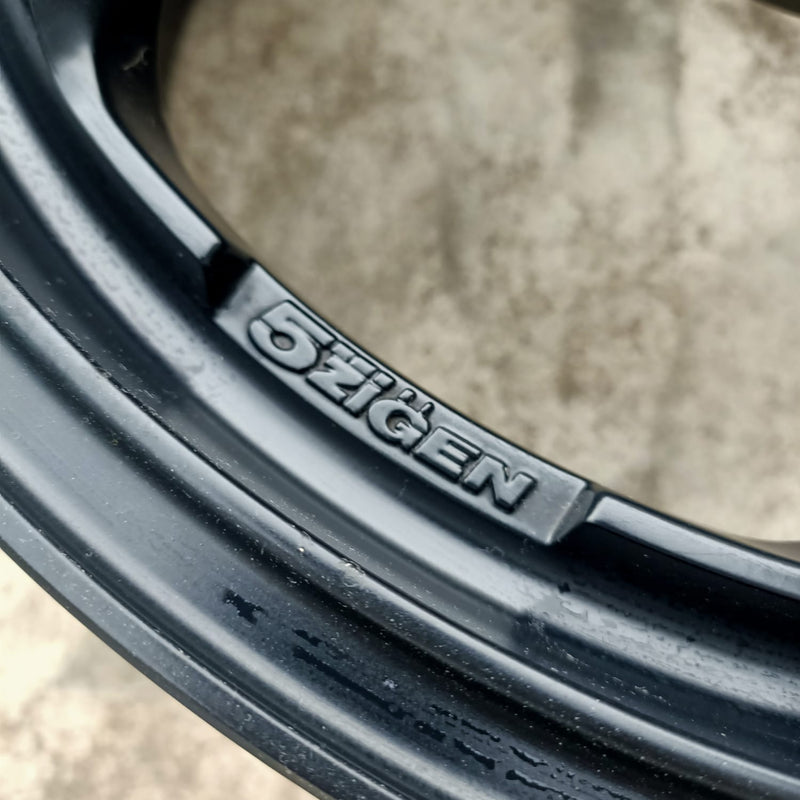 5Zigen Pro Racer GN+ (Second Hand set of 4) - 17x7.5J - 5x114.3 - ET: 43 (Black)