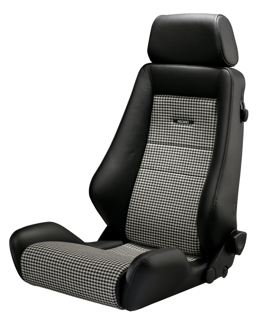 Recaro Japan CLASSIC LX PEPITA Reclinable Seat - Black - Rzcrewgarage
