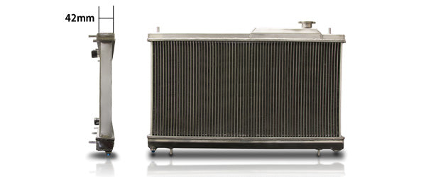 Blitz Type ZS 42 mm Dual core Radiator - Nissan - Skyline GT-R BCNR33 (MT) - 18856 - RZCREWGARAGE