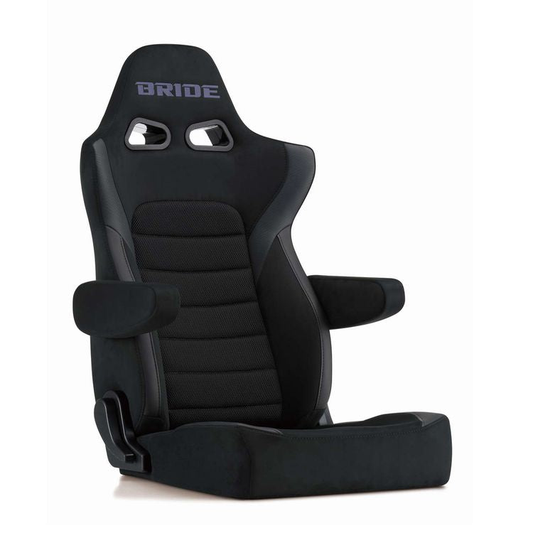 Bride Ergoster with Heater Reclinable Seat - FRP - Black-E67ASN - Rzcrewgarage