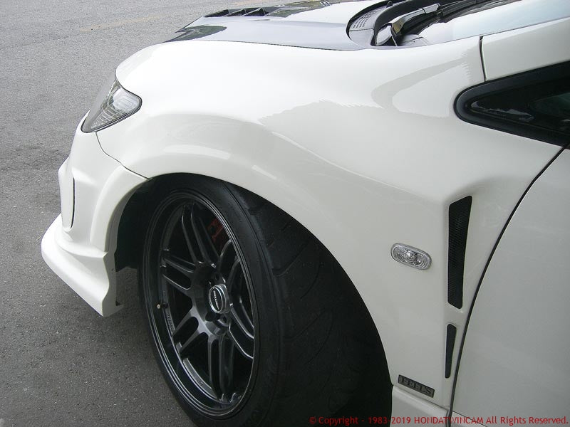 Feels (Honda Twincam) - Front wide fender FRP - Honda - Civic Type R FD2R - Default Title FEEL-A-FDFDR - Rzcrew Garage