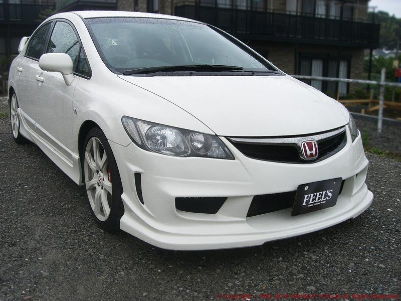 Feels (Honda Twincam) - Sports Front Bumper FRP - Honda - Civic Type R FD2R - Default Title FEEL-A-FDFB - Rzcrew Garage