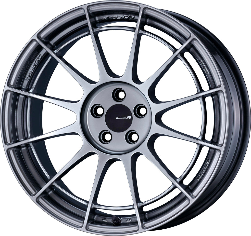 Enkei Japan NT03RR Type SS - 18x9.5J - 5x100 - ET: 52 (Hyper Silver) - JDM-492-895-8052HS