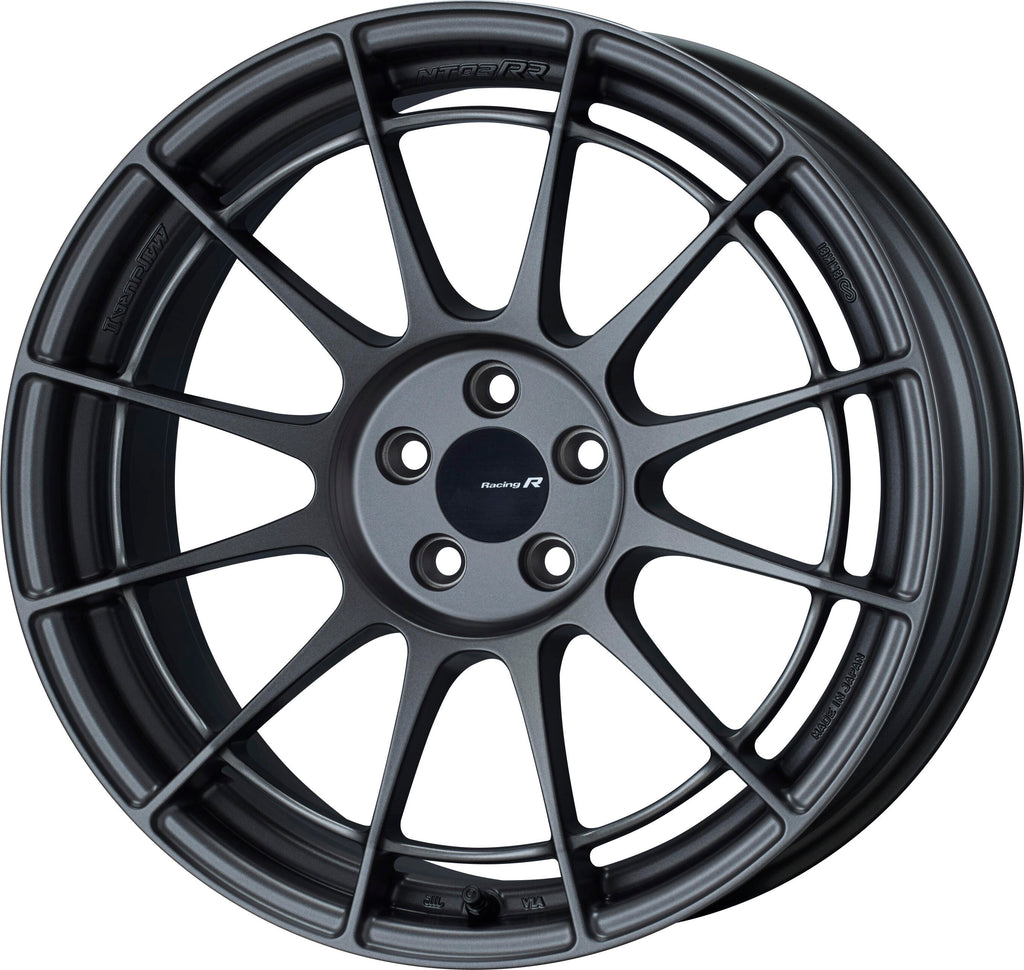 Enkei Japan NT03RR Type SS - 18x9.5J - 5x100 - ET: 52 (Matte Dark Gunmetallic) - JDM-492-895-8052MDG