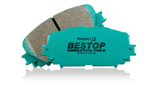 Project Mu Bestop Rear Brake Pads - Suzuki - Swift Sport HT81S - R433-Bestop - Rzcrewgarage