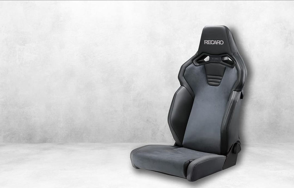 Recaro Japan SR-C Reclinable Seat - Leather Black - Rzcrewgarage