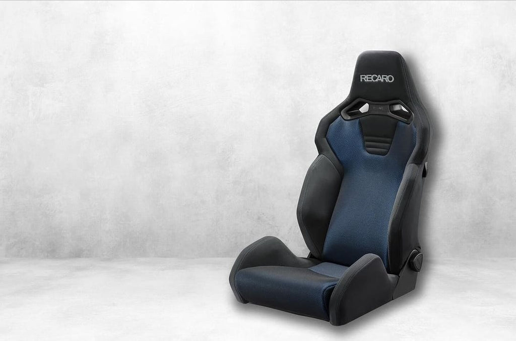 Recaro Japan SR-S Reclinable Seat - Blue - Rzcrewgarage