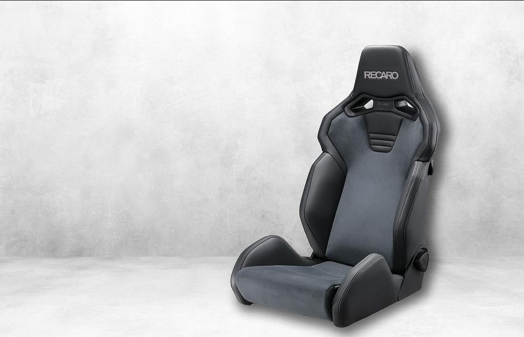 Recaro Japan SR-S Reclinable Seat - Leather Black - Rzcrewgarage