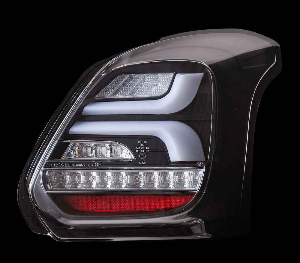 Valenti - Jewel Led Tail Lamp Revo (Clear Lens/Black) - Suzuki