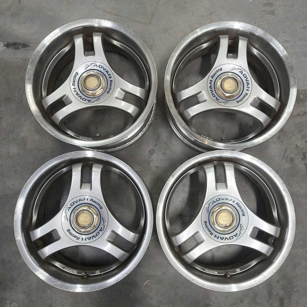 Super Advan Racing SA3R (Second Hand set of 4) - 15x6.5J - 4x100 - ET: 32 (Silver)
