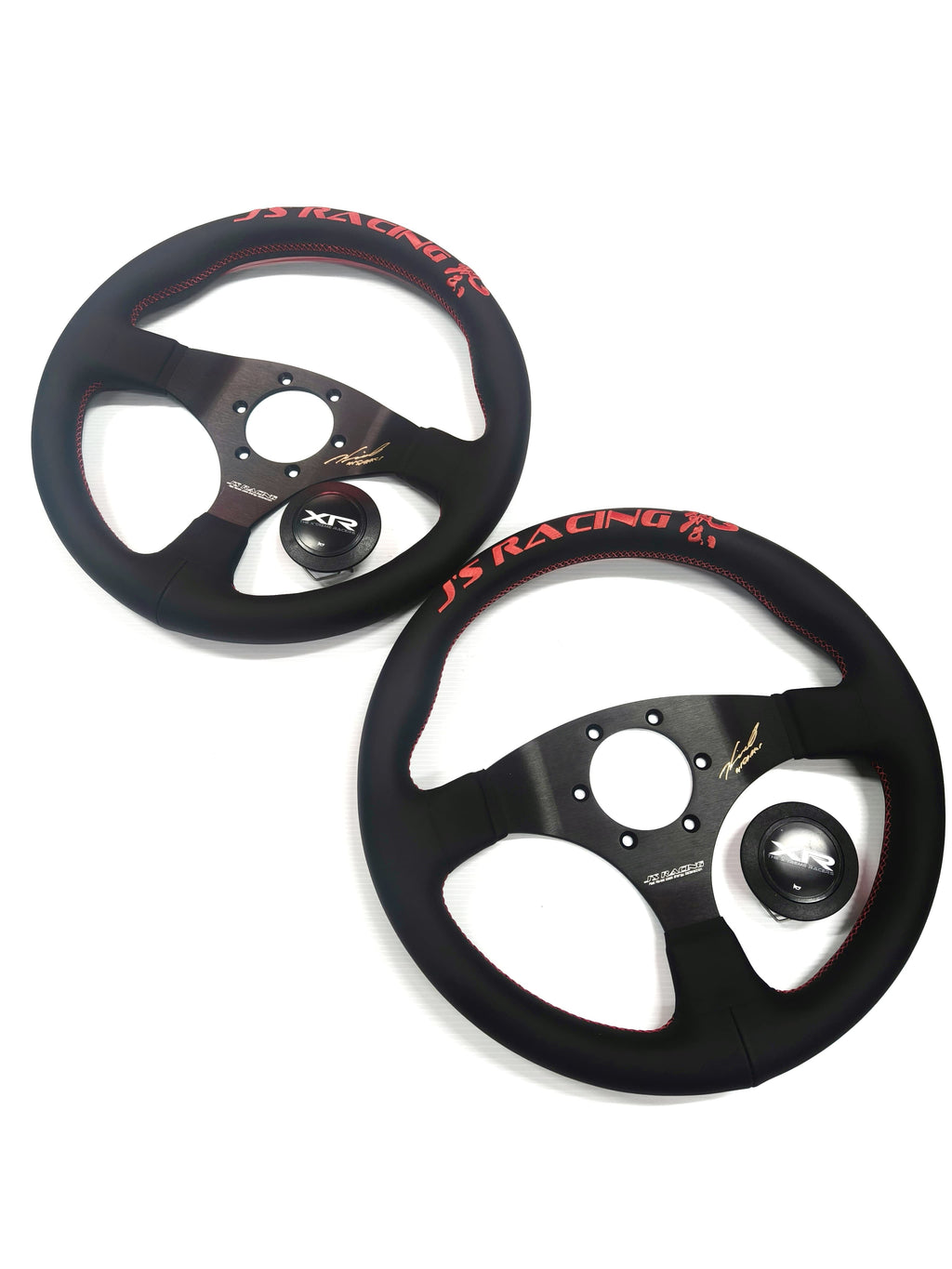 Js Racing - Signed store limited Steering Wheel - 3 Spokes Leather-XRSG-Store Limited - RZCrewGarage