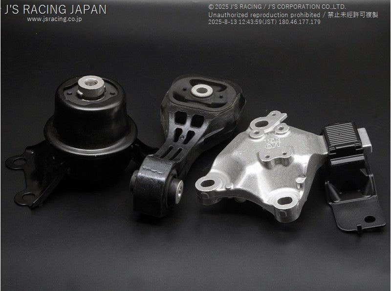 J'S RACING CVT Engine Mission Mount Set - GK5 - EMS-F5-CVT