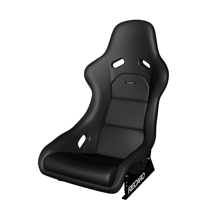 Recaro Classic Sport Seat Pole Position ABE - Black/Black Leather-087.00.0B26 - Rzcrewgarage