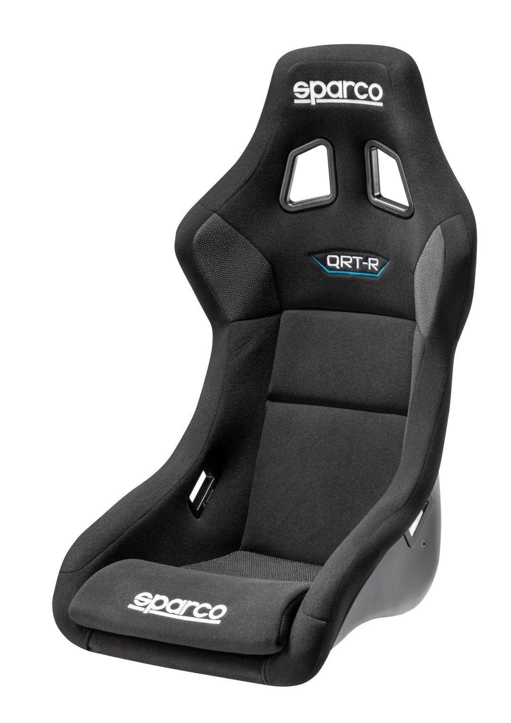 Sparco QRT-R Fixed Bucket Seat - Frp - Black-008012RNR - Rzcrewgarage
