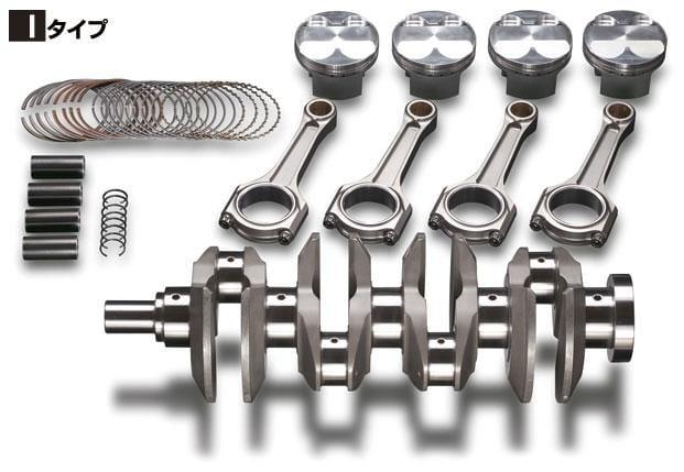 Toda Racing - 2.4 Stroker Kit (2378cc - 87.00 x 100mm : 0.64cc/5.3cc) - Honda F20/22C - 13001-F20-400-I - 13001-F20-400-I