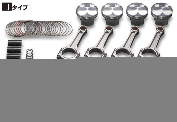 Toda Racing - 2.4 Stroker Kit (2405cc - 87.50 x 100mm : 0.64cc/5.4cc) - Honda F20/22C - 13001-F20-401-I - 13001-F20-401-I