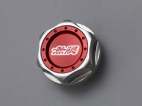 colon　0710 Mugen - Hexagon Oil Filler Cap (Red) - Honda F/H/K/B/D Series