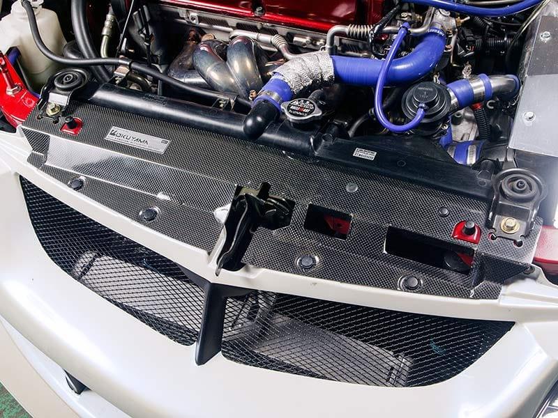 Okuyama Carbing - Carbon Cooling Plate - Mitsubishi - Lancer Evolution VIII CT9A Evo 8