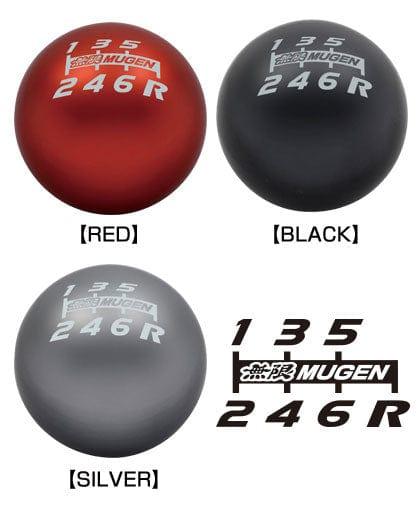 Mugen Shift Knob 6MT (Silver)-54102-XLT-K4S0-GS - Rzcrewgarage