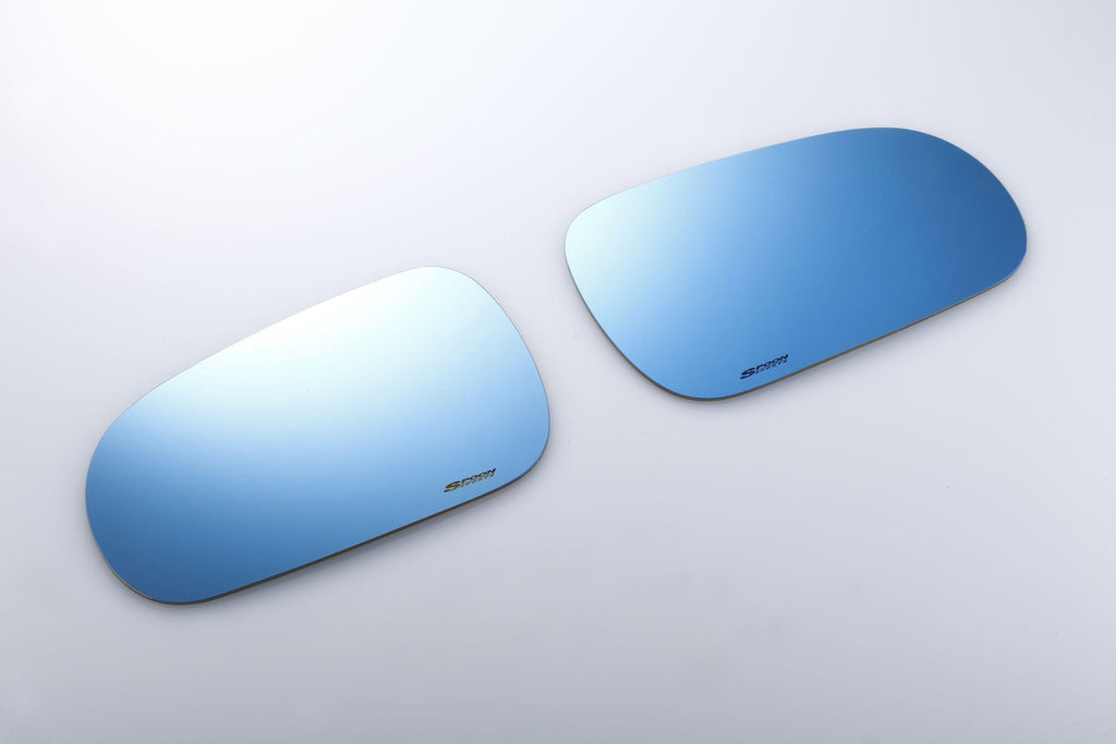 Spoon - Blue Wide Mirror - Honda - Civic EK Hatchback - 76203-EK9-030 - Rzcrew Garage