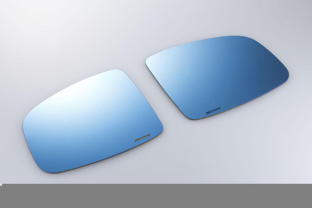 Spoon - Blue Wide Mirror - Honda - Fit-Jazz GK3 - 76203-GK5-030 - Rzcrew Garage