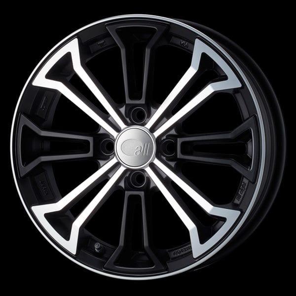 Enkei Japan all eight - 20x8.5J - 5x107.95 - ET: 42 (Matte Machined Black) - JDM-308-1085-5142MMB