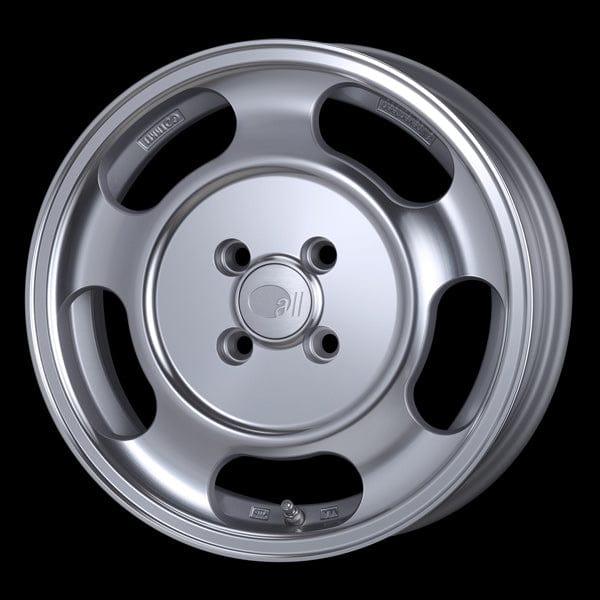 Enkei Japan all seventeen - 15x5J - 4x100 - ET: 45 (Machining Silver) - JDM-317-550-4945MS