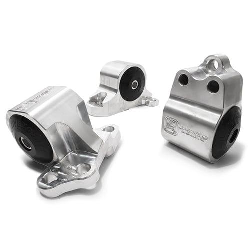 Aluminum Black Anodised 3 Bolts Engine Mount Kit ( Solid) - DC2/DB8 - B10150-SOLID-BA