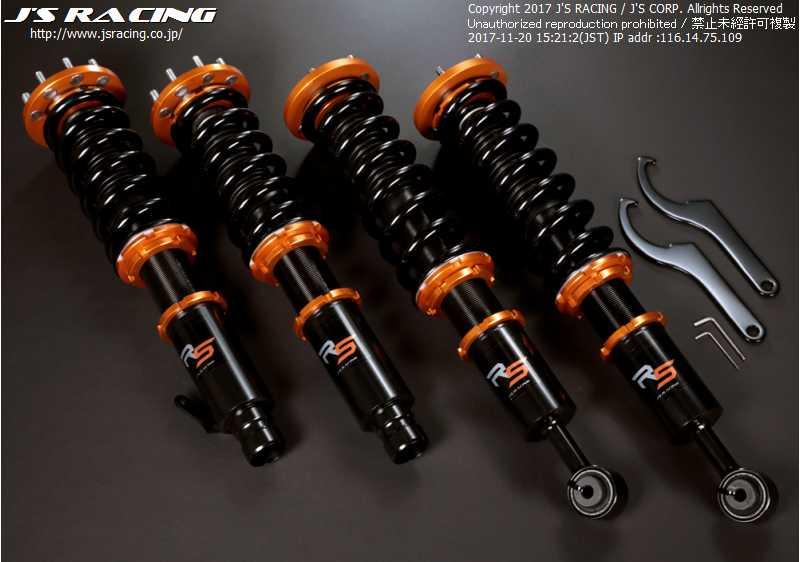 Js Racing - Black Series Damper RS Coilover Kit - Honda Accord CL7/CL9 - RZCrewGarage