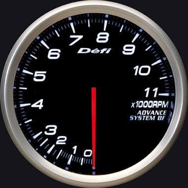 Defi White Advance BF RPM Gauge - 80mm - 11000 Rpm-DF11001 - RZCrewGarage