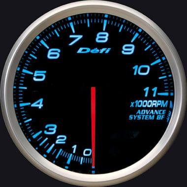 Defi Blue Advance BF RPM Gauge - 80mm - 11000 Rpm-DF11003 - RZCrewGarage