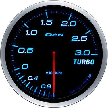 Defi Blue Advance BF Boost Gauge - 60mm - 3 Bar-DF14703 - RZCrewGarage