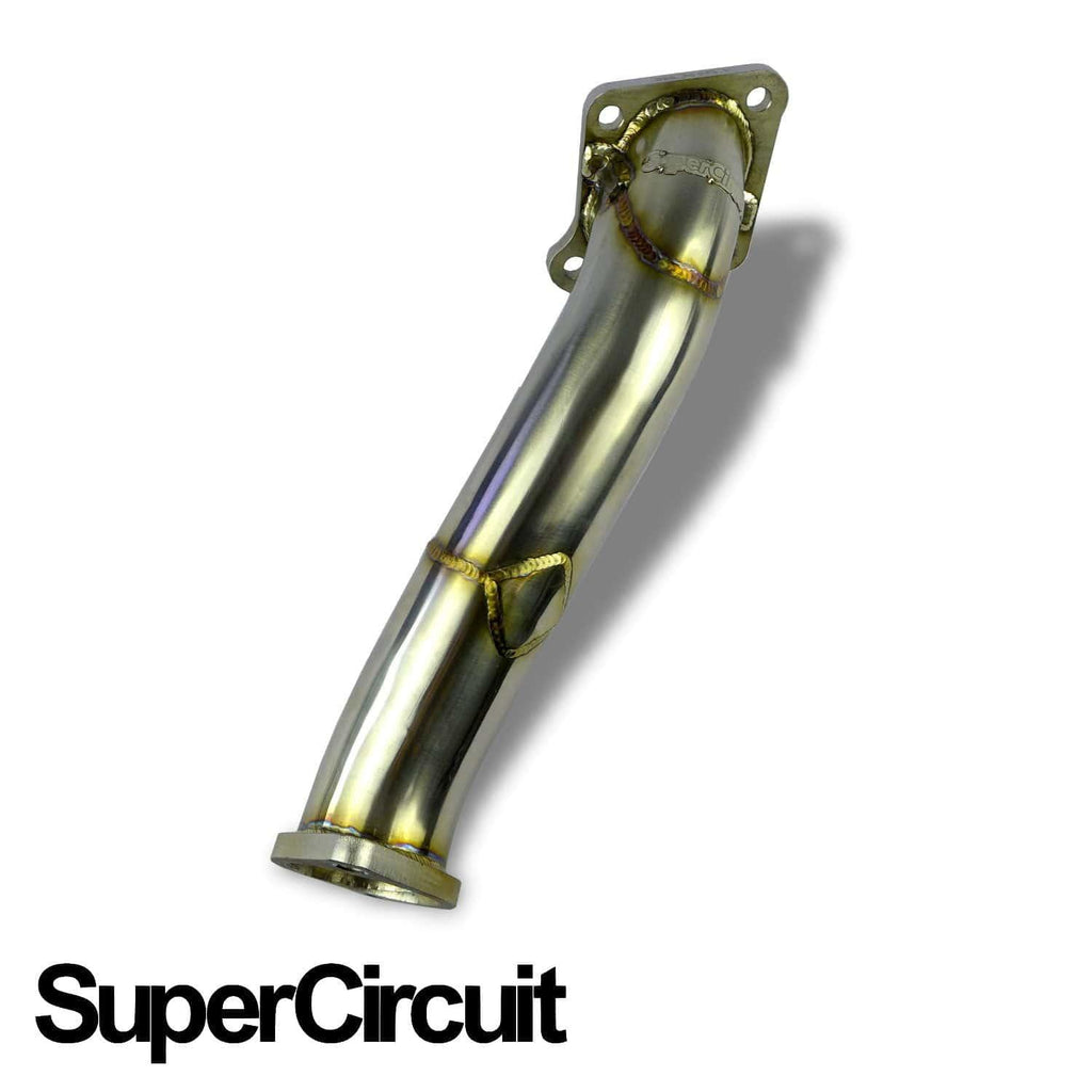 Rzcrew Garage - 3" Super Circuit Down Pipe - Mitsubishi - Lancer Evolution CT9A Evo 7/8/9 - CT9A Evo 7/8/9 - DP-MITEVO7-S002