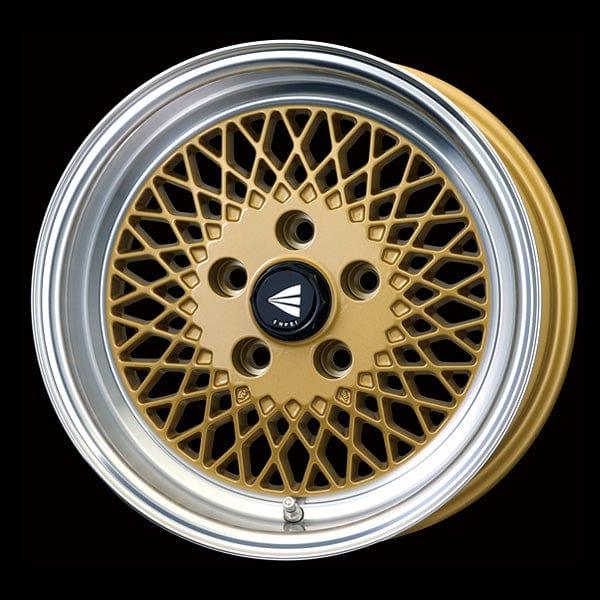 Enkei Japan Enkei 92 - 15x5J - 4x100 - ET: 45 (Gold with Machined Lip) - JDM-465-550-4945GML