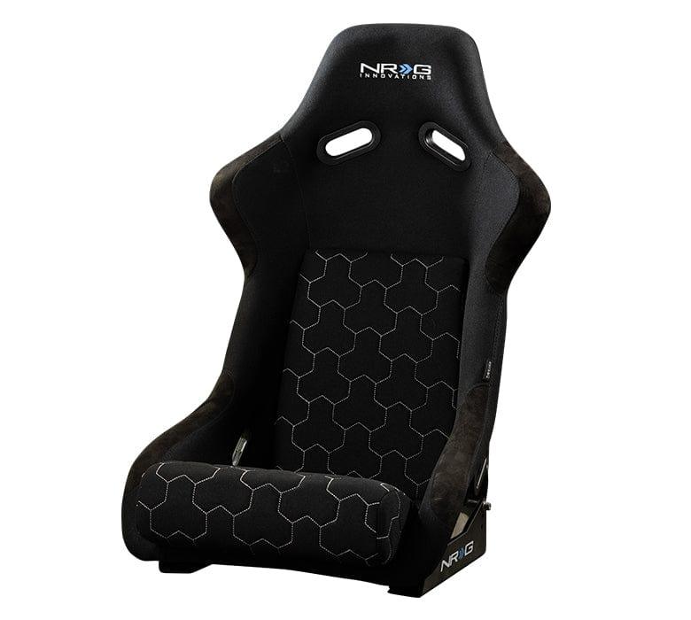NRG FRP 300 (Large) Fixed Bucket Seat - Black/Blue/Red-FRP-300 - Rzcrewgarage