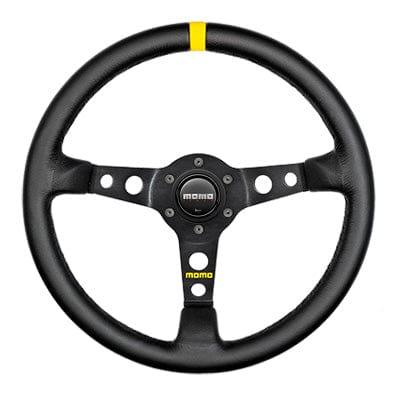 Momo - Mod-07 Steering Wheels - 3 Spokes Leather - 70mm Dish-M-41 - RZCrewGarage