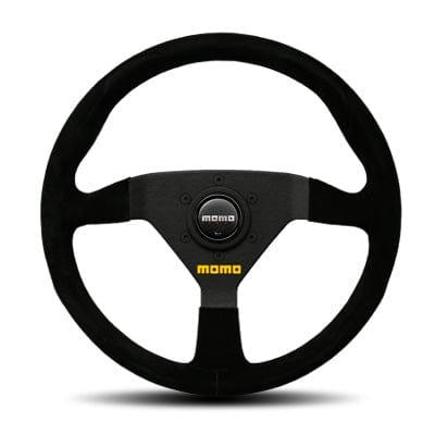 Momo - Mod-78 Steering Wheels - 3 Spokes Suede - 38mm Dish-M-46 - RZCrewGarage