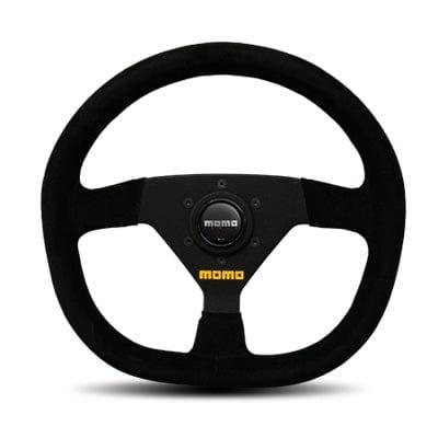Momo - Mod-88 Steering Wheels - 3 Spokes Suede - 44mm Dish-M-66 - RZCrewGarage