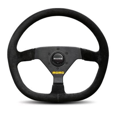 Momo - Mod-88 Steering Wheels - 3 Spokes Suede - 44mm Dish-M-67 - RZCrewGarage